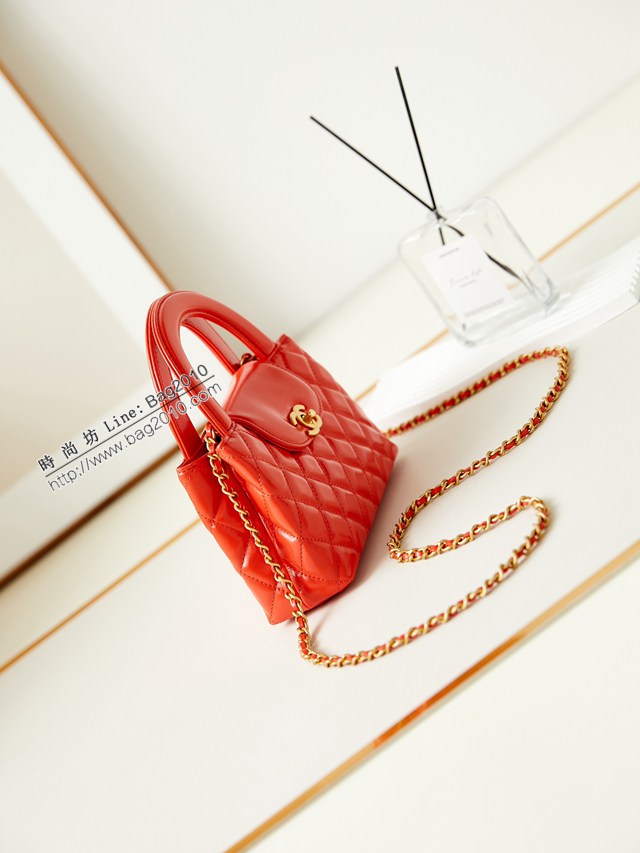 Chanel專櫃新款AS4416鏈條手提肩背女包 香奈兒23K中古Kelly手柄包 djc6607